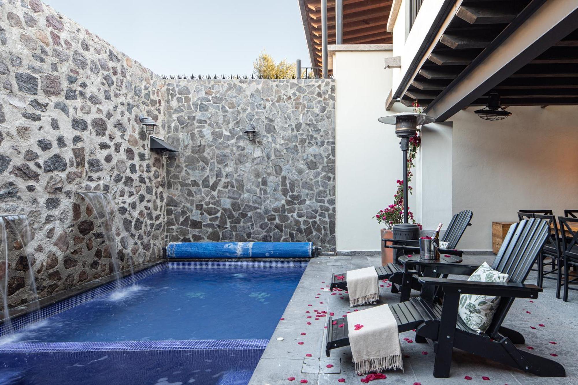 Private Jacuzzi & Pool, Elegant La Escondida 5Br Villa San Miguel de Allende Ngoại thất bức ảnh