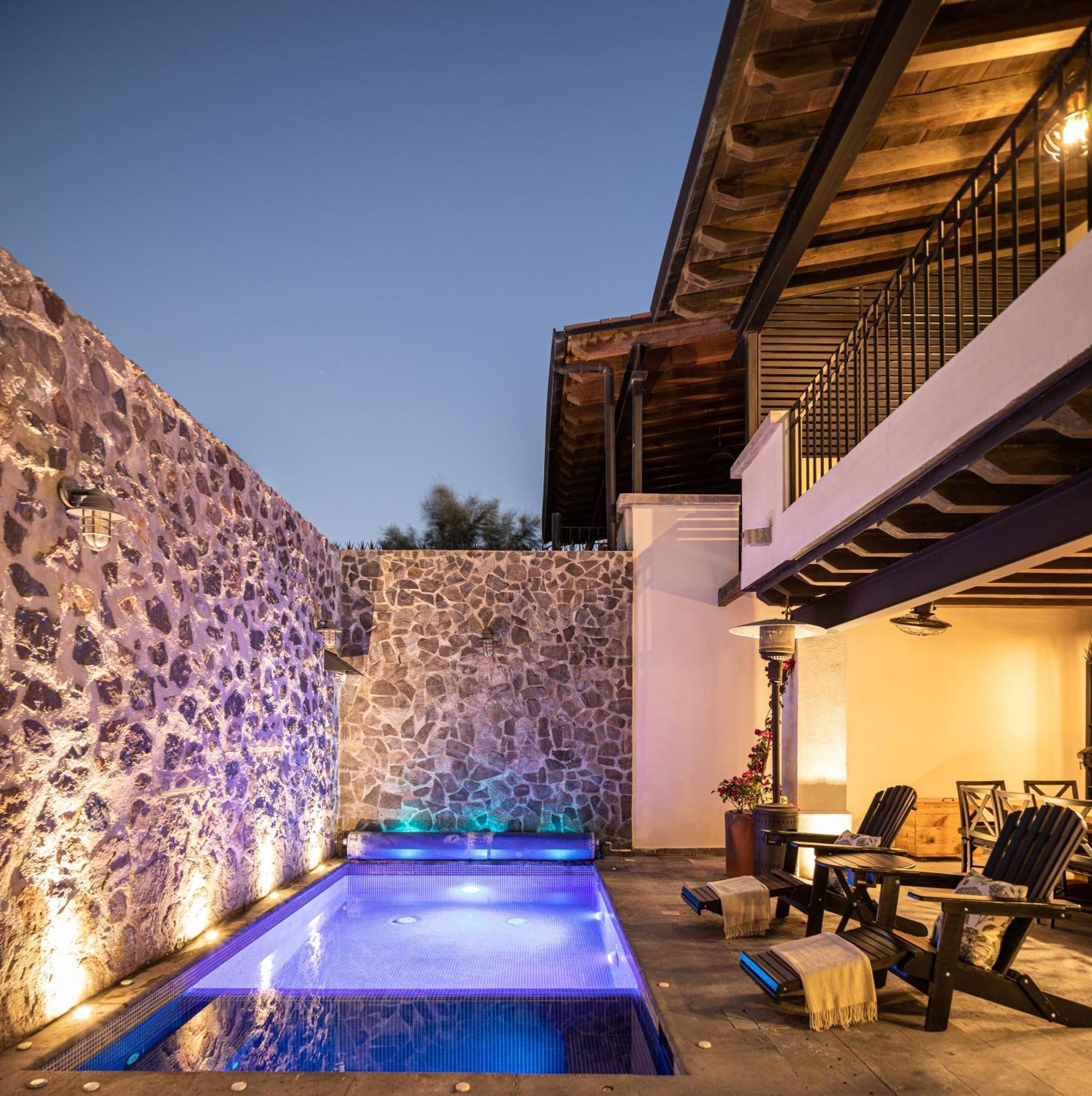 Private Jacuzzi & Pool, Elegant La Escondida 5Br Villa San Miguel de Allende Ngoại thất bức ảnh